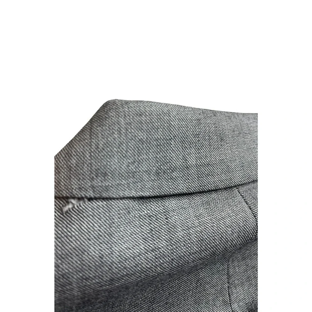 Ralph Lauren Size 42 R Sport Coat Blazer 100% Virgin Wool 2 Button Gray NEW FLAW